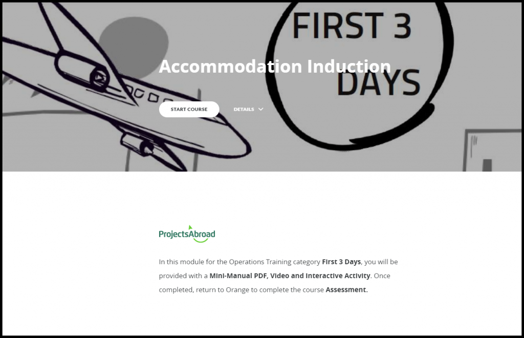 Accommodation Induction